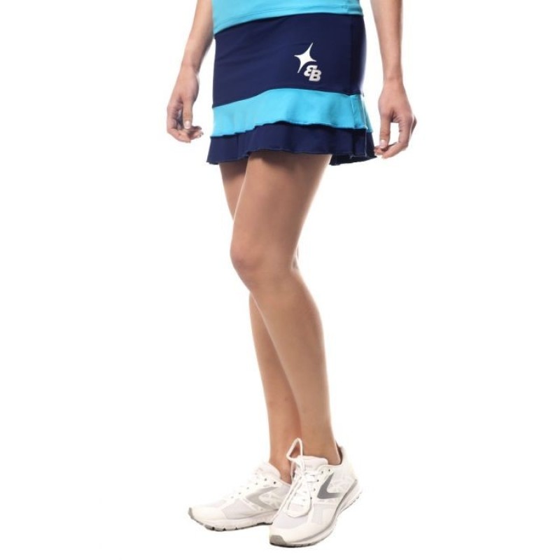 Falda Star Vie Lagoon Azul Claro Marino By BB - Barata Oferta Outlet