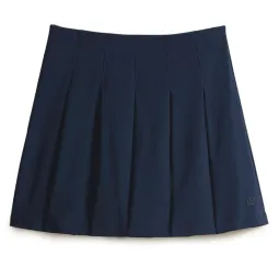 Falda Wilson Classic Pleated Azul Marino