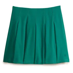Falda Wilson Classic Pleated Verde