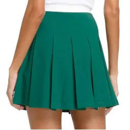 Falda Wilson Classic Pleated Verde
