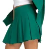 Falda Wilson Classic Pleated Verde