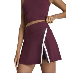 Falda Wilson Tranche Granate Azul Marino