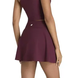 Falda Wilson Tranche Granate Azul Marino