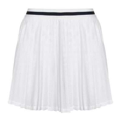 Falda Wilson Team Pleated Blanco
