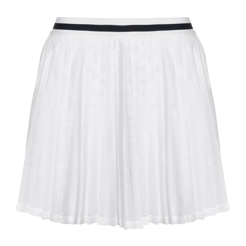 Falda Wilson Team Pleated Blanco