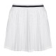 Falda Wilson Team Pleated Blanco