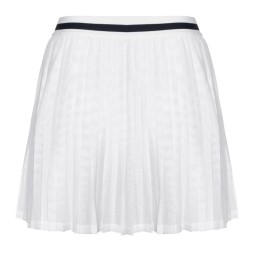 Falda Wilson Team Pleated Blanco