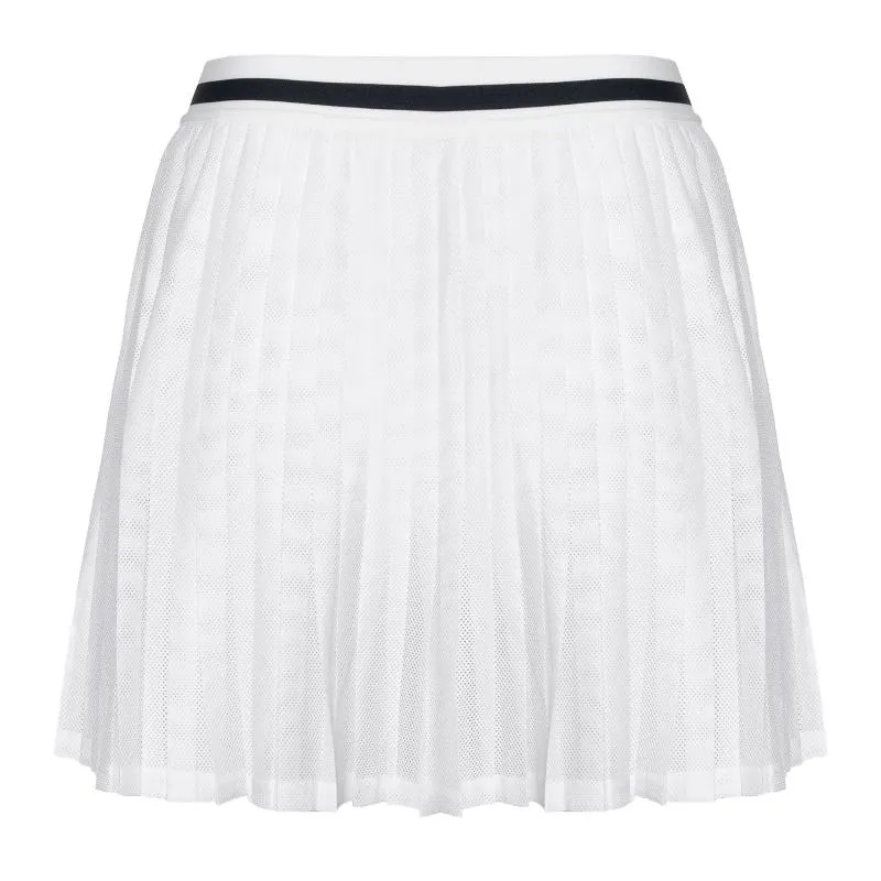 Falda Wilson Team Pleated Blanco