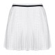 Falda Wilson Team Pleated Blanco