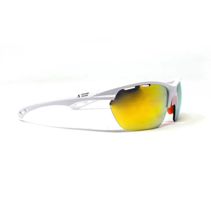 Addictive Alejandra Salazar Gandia C9 White Orange Glasses