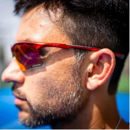 Addictive Sanyo Ondara C8 Red Glasses