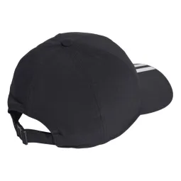 Adidas Aeroready Baseball 3 Band Cap Black White