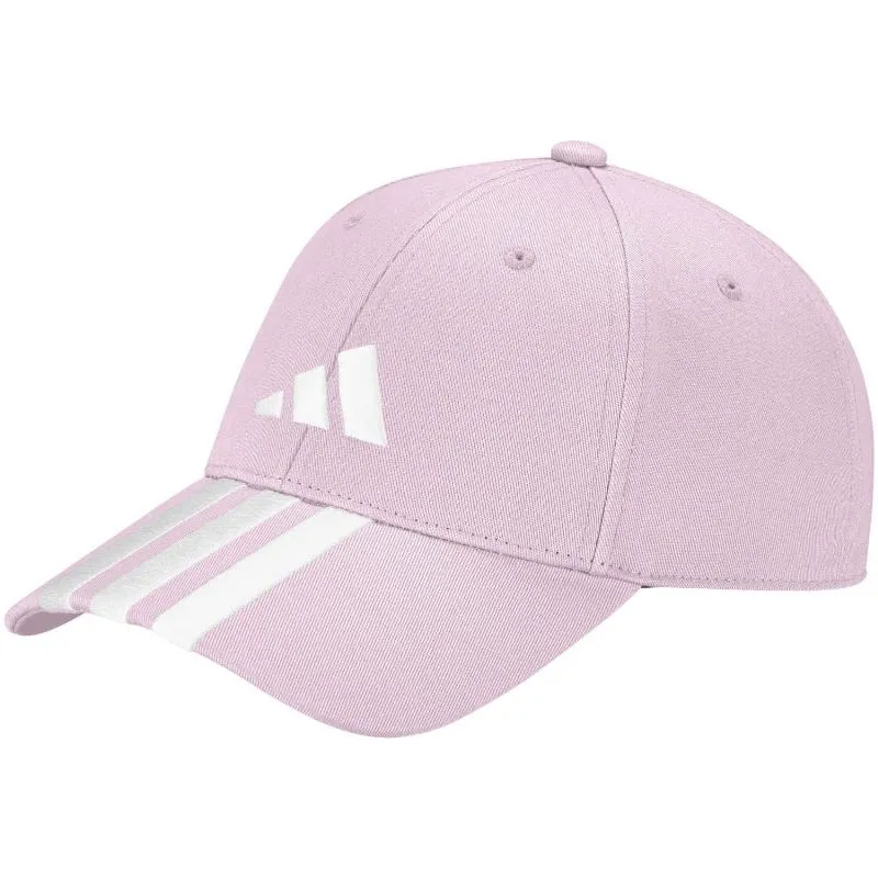 Gorra Adidas Baseball 3 Stripes Rosa Claro