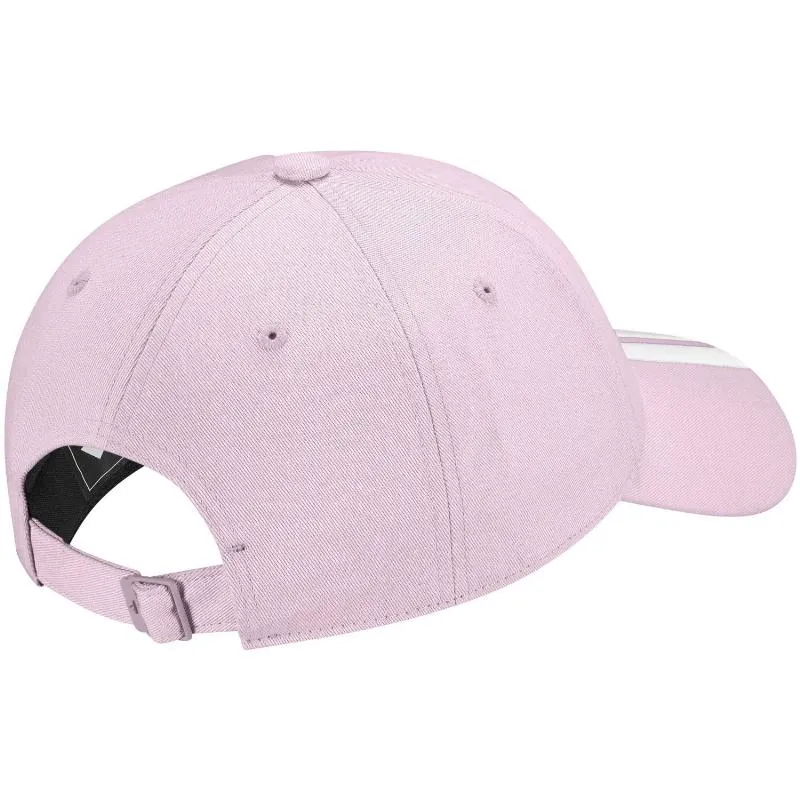 Gorra Adidas Baseball 3 Stripes Rosa Claro