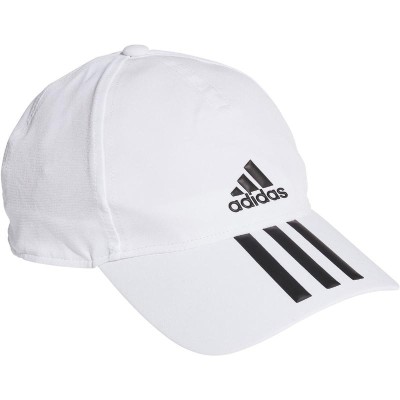 Cap Adidas Baseball Aeroredy 3 Bander WeiÃŸ