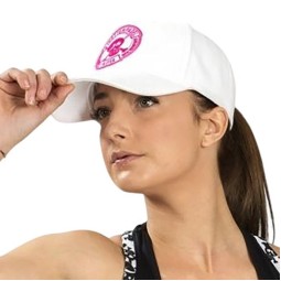 Gorra Just Ten New BlancoFucsia