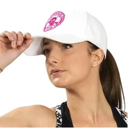 Gorra Just Ten New BlancoFucsia