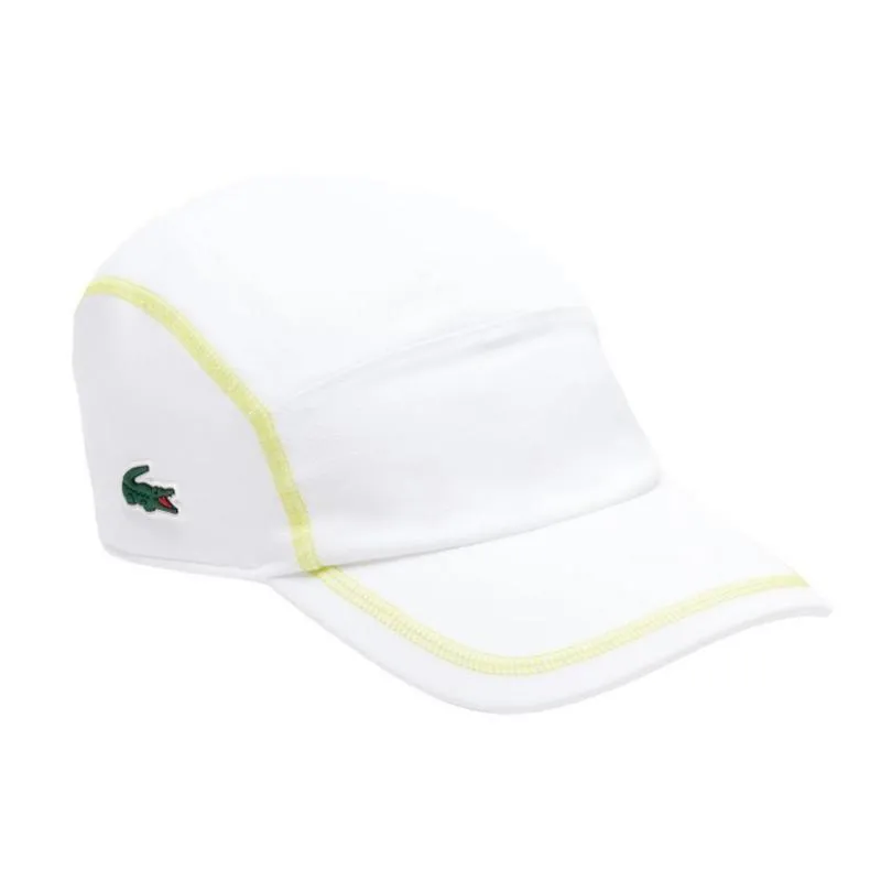 Boné Lacoste Color Block Branco