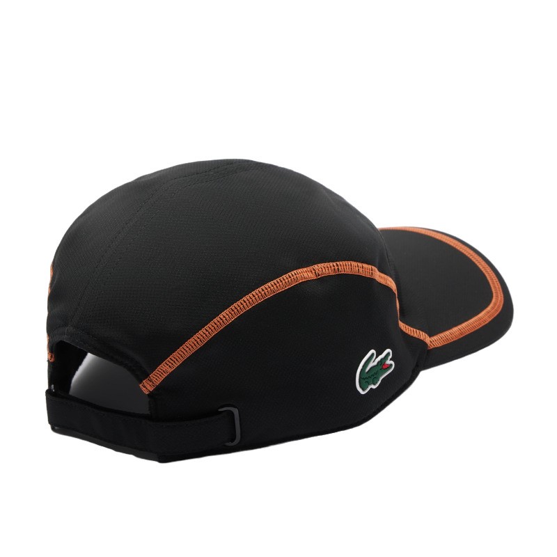 Lacoste Color Block Schwarze Kappe