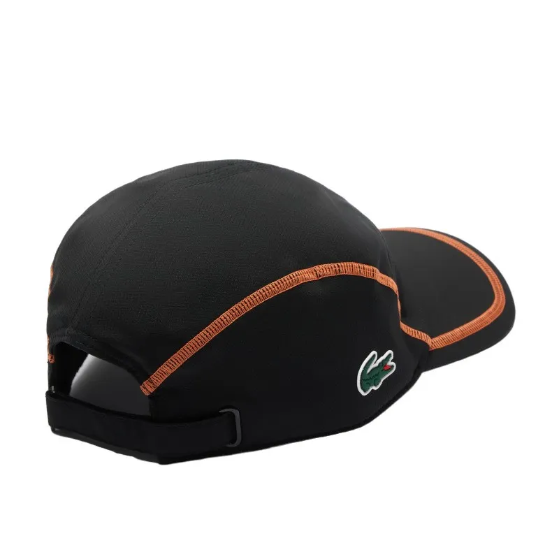 Boné Lacoste Color Block Preto