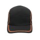 Lacoste Color Block Schwarze Kappe