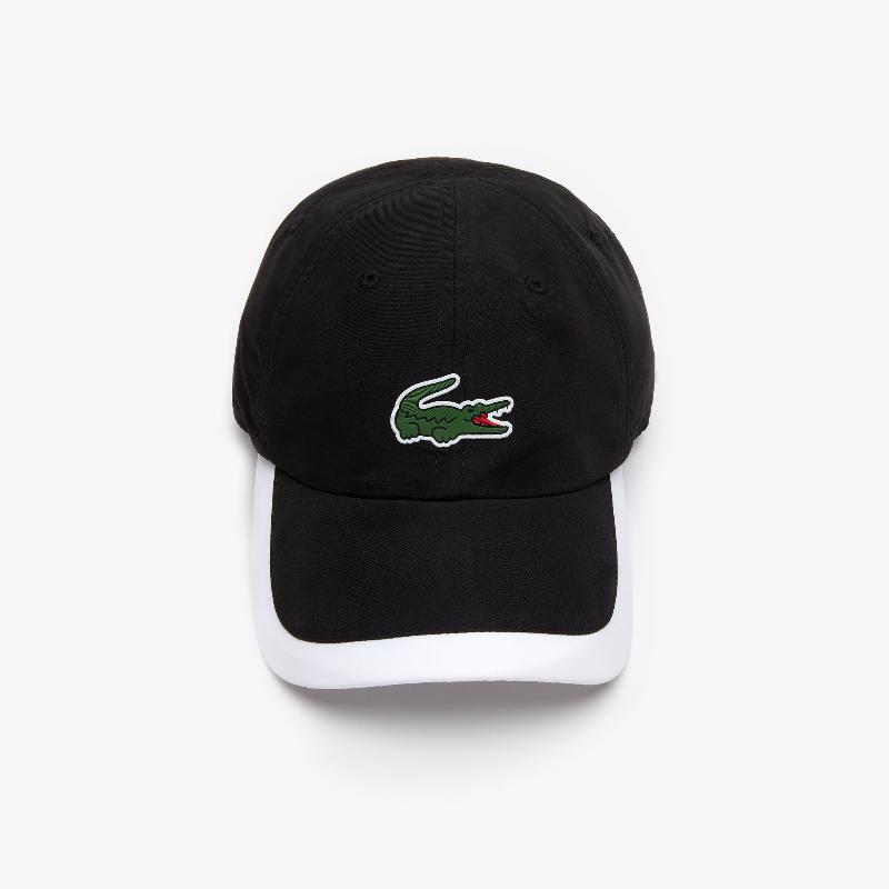 Gorra Lacoste Ligera Negro Blanco - Barata Oferta Outlet