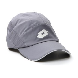 White Grey Lotto Cap