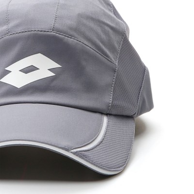 White Grey Lotto Cap
