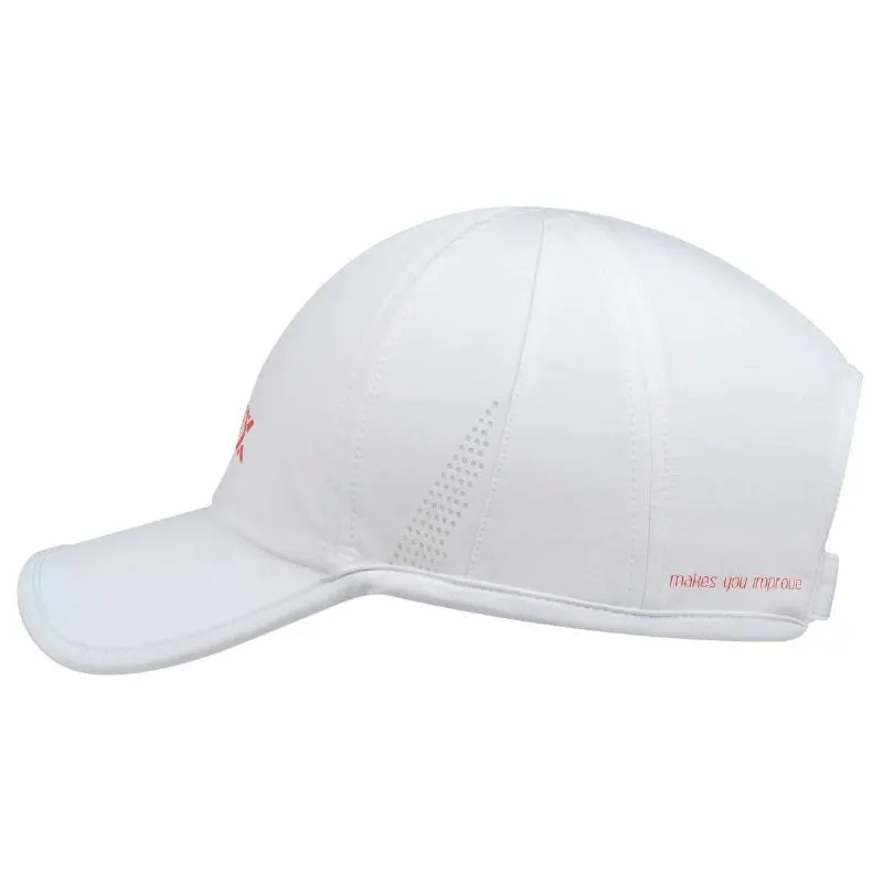 Nox White Red Cap
