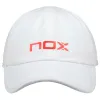 Nox White Red Cap