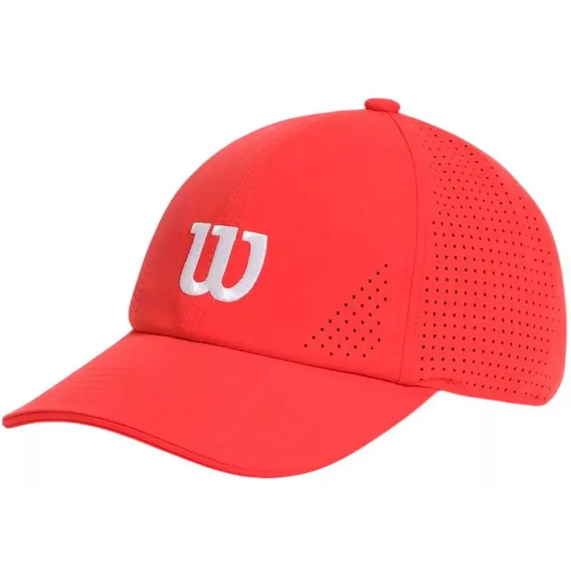 Gorra Wilson Active Perforated Rojo