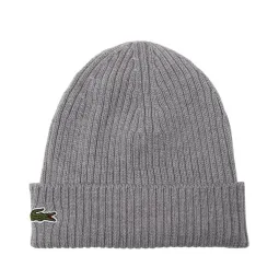 Gorro Lacoste Lana Gris Vigor