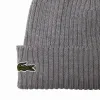 Gorro Lacoste Lana Gris Vigor
