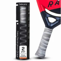 Grip Helix Pro Gris Blanco