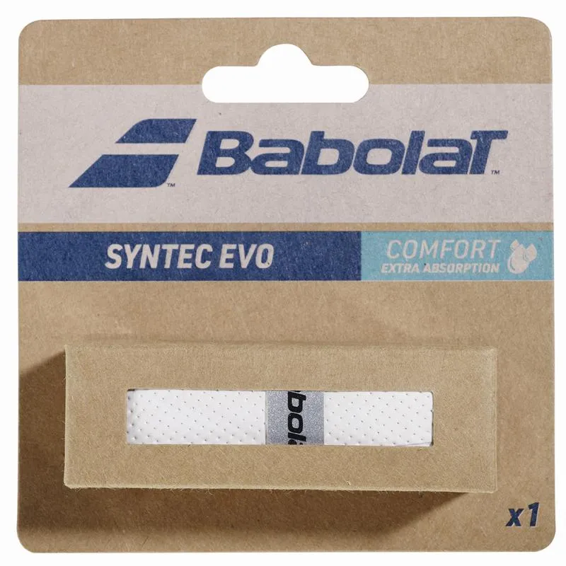 Babolat Syntec Evo White Replacement Grip 1 Unit