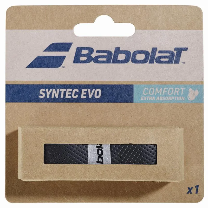 Babolat Syntec Evo Black Replacement Grip 1 Unit