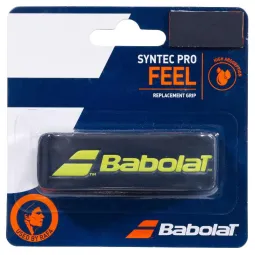 Babolat Syntec Pro Black Yellow Replacement Grip 1 Unit
