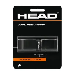 Replacement Grip Head Dual Absorbing Black
