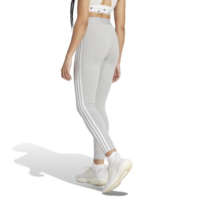 Adidas 3 Stripes Leggings Grey White