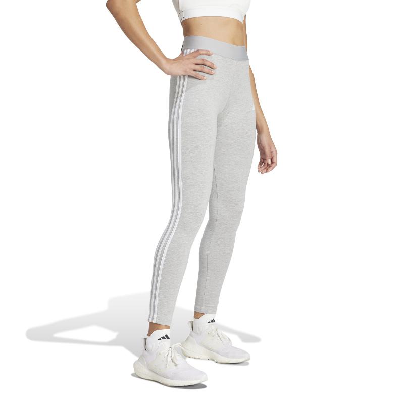 Adidas 3 Stripes Leggings Grey White