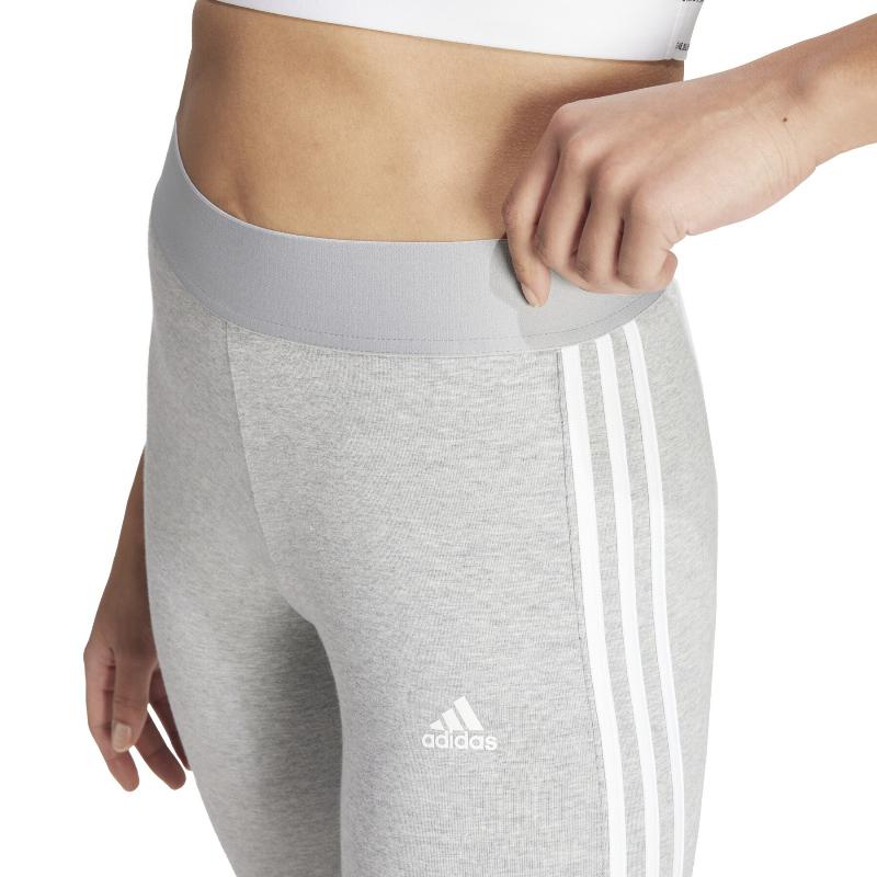 Adidas 3 Stripes Leggings Grey White