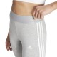 Adidas 3 Stripes Leggings Grey White