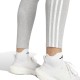 Adidas 3 Stripes Leggings Grey White