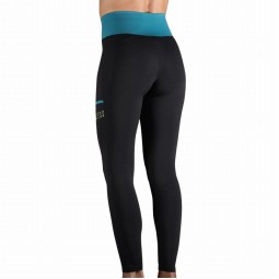 Endless Cross Pocket Leggings Petroleum Black