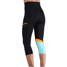 Mallas Endless Line Pocket HW Negro Aqua