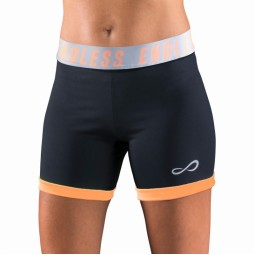 Mallas Endless Strech Negro Salmon