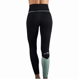 Mallas Endless Vanity Pocket Negro Verde Forest