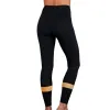 Mallas Endless Zip Negro Oro