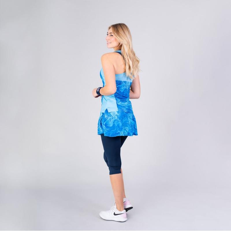 Mallas Falda Bidi Badu Faida Azul Oscuro Azul Claro - Barata Oferta Outlet