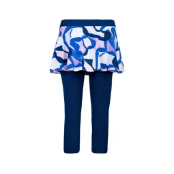 Legging Skirt Bidi Badu Faida Dark Blue Pink Print